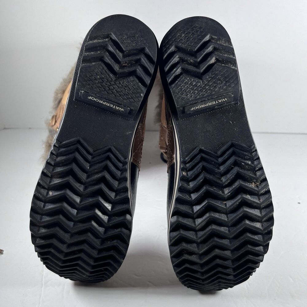 Sorel Tofino II Lace Up Waterproof Faux Fur Lined Winter Boots Women's Size 7.5 - Picture 7 of 8